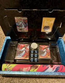 Pokemon Mega Charizard X ex UPC Box OPENED INCLUDES SEALED PROMOS - Image 4