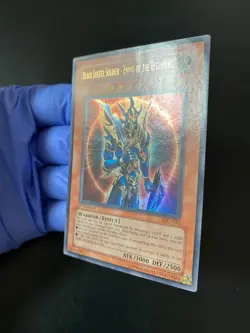 YU-GI-OH! BLACK LUSTER SOLDIER ULTRA RARE IOC-025 1ST EDITION ENGLISH - Image 3