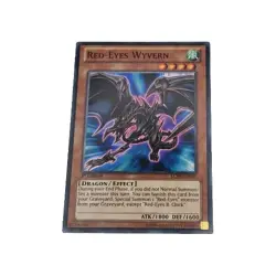Yu-Gi-Oh! Red-Eyes Wyvern LCJW-EN049 Legendary Collection 4: Joey's World 2013 - Image 1