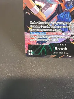 OP15-022 Brook Alt Art Leader Adventure on Kami’s Island One Piece TCG English - Image 5