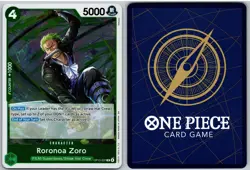 Roronoa Zoro OP13-037 Rare Carrying On His Will One Piece NM - Image 3