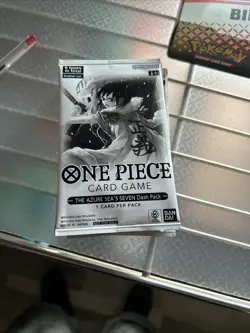 The Azure Sea's Seven Dash Pack SEALED x12 Ships In Box One Piece Card Game Op14 - Image 1