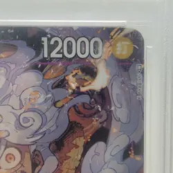 One Piece Card Game Japanese Monkey D. Luffy PSA 9 Nika Gear 5 P-041 2023 - Image 4