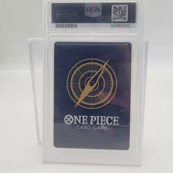 One Piece Card Game Japanese Monkey D. Luffy PSA 9 Nika Gear 5 P-041 2023 - Image 5