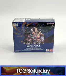 ONE PIECE OP14-EB04 TCG THE AZURE SEAS SEVEN BOOSTER BOX SEALED - Image 1