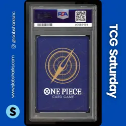 2024 ONE PIECE WINGS OF THE CAPTAIN #OP06-118 RORONOA ZORO MANGA ALT ART PSA 10 - Image 2