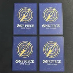 4x Vinsmoke Judge OP06-062 - One Piece TCG English - SR Foil Playset NM - Image 3