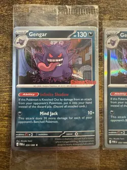 Gengar Holo Swirl - GameStop Promo 050/088 Perfect Order Pokemon Card NM - Image 2