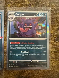 Gengar Holo Swirl - GameStop Promo 050/088 Perfect Order Pokemon Card NM - Image 3