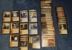Lord Of The Rings Trading Card Game Lot Of 56. Includes Promos And Rares. - Image 1