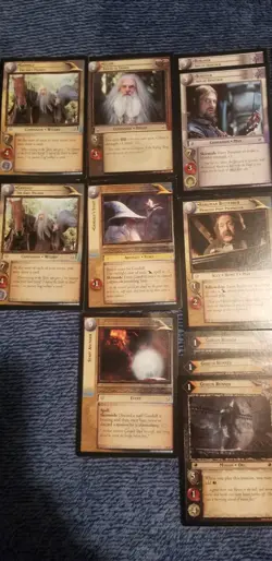 Lord Of The Rings Trading Card Game Lot Of 56. Includes Promos And Rares. - Image 3