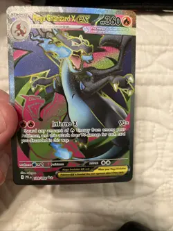 Mega Charizard X ex 109/94 NM + Ultra Rare - Phantasmal Flames Pokemon TCG Card - Image 1
