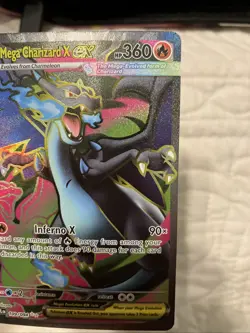 Mega Charizard X ex 109/94 NM + Ultra Rare - Phantasmal Flames Pokemon TCG Card - Image 3