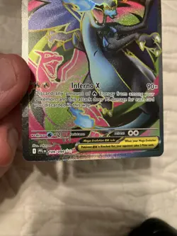 Mega Charizard X ex 109/94 NM + Ultra Rare - Phantasmal Flames Pokemon TCG Card - Image 4