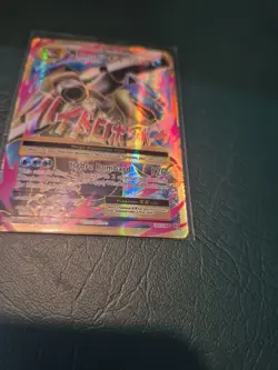 Pokemon Mega M Blastoise EX Full Art Ultra Rare Holo Card 102/108 XY Evolutions - Image 1