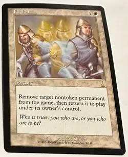 Flicker Urza's Destiny White Rare MAGIC THE GATHERING MTG CARD - Image 1