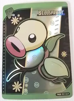 Chinese Bellsprout Poke Baby Holo PKB-151-069-Anime Card - Image 1