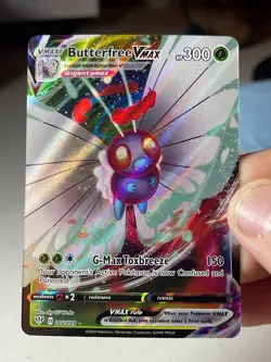 Butterfree VMAX 002/189 Swsh03: Darkness Ablaze Holo Pokemon Card TCG NM - Image 1