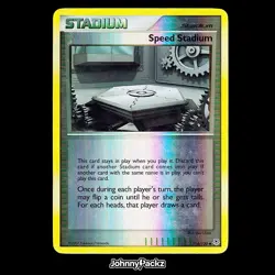 Speed Stadium 114/130 - 2007 Diamond & Pearl Reverse Holo - Pokemon Card VLP - Image 1
