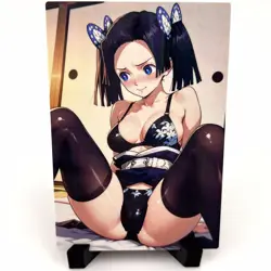 Demon Slayer Aoi Kanzaki Sexy Hot Anime Waifu Girl Lewd Goddess Story Art Card - Image 1