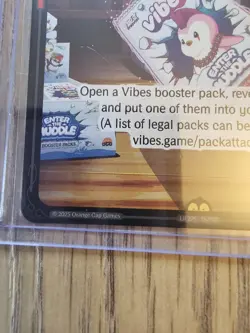 Vibes TCG- Legend of the Lils - RARE ARTIC FOIL CARD 15 of 150 - Pack Attack R - Image 3