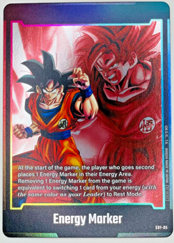 Son Goku Energy Marker E01-05 FOIL | Dragon Ball Fusion World Card | NM - Image 1
