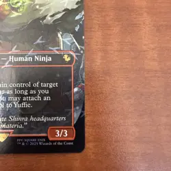 Yuffie, Materia Hunter (Borderless) (Chocobo Track Foil) MTG Final Fantasy 470 - Image 4