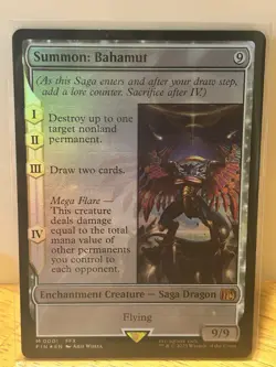 Summon: Bahamut (Foil) - Final Fantasy MTG M0001 - Image 1