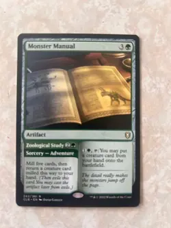 MTG Monster Manual (242/1080) Commander Legends Battle for Baldur's Gate LP - Image 1