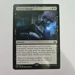 MTG Secret Salvage Aether Revolt 71 Regular Rare LP - Image 2