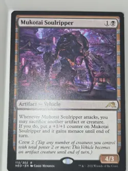MTG Mukotai Soulripper Kamigawa: Neon Dynasty 113 Regular Rare - Image 2
