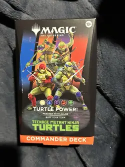 Magic the Gathering Teenage Mutant Ninja Turtles Commander Deck - Image 1
