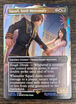 Squall, SeeD Mercenary Standard Showdown Promos Foil, NM - Image 1