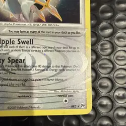 Pokemon TCG Arceus Holo Rare Platinum AR5 LV. 100 - Image 4