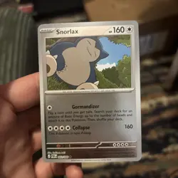2026 Pokemon Perfect Order Snorlax 063/088 Reverse Holo - Image 2
