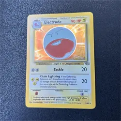 Pokemon Electrode 2/64 Base Set Holo Rare 90 MP 1999 Nintendo Card - Image 1