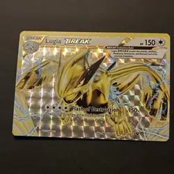 The Pokemon Company Lugia BREAK Holo Fates Collide 79/124 Rare 150HP Card - Image 1