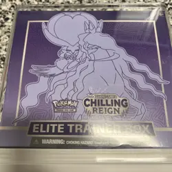 POKEMON SWORD & SHIELD CHILLING REIGN ICE RIDER ETB SEALED - Image 1