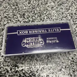 POKEMON SWORD & SHIELD CHILLING REIGN ICE RIDER ETB SEALED - Image 5