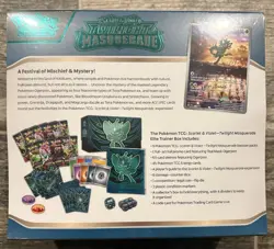 Pokemon TCG Twilight Masquerade Elite Trainer Box Sealed ETB - Image 2