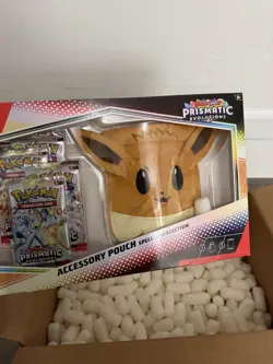 Pokemon TCG Prismatic Evolutions Special Collection Eevee Pouch Booster Box - Image 2