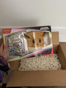 Pokemon TCG Prismatic Evolutions Special Collection Eevee Pouch Booster Box - Image 3