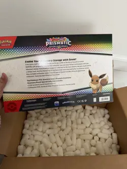 Pokemon TCG Prismatic Evolutions Special Collection Eevee Pouch Booster Box - Image 4