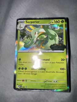 Pokemon Perfect Order Build & Battle Deck Serperior MEP 064 Sealed Promo - Image 1