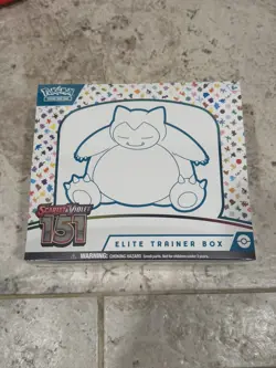 Pokemon TCG: SV 151 Snorlax Elite Trainer Box - ETB | NEW Factory Sealed! - Image 1