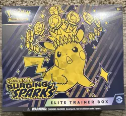 Pokemon Surging Sparks ETB Sealed - Image 1