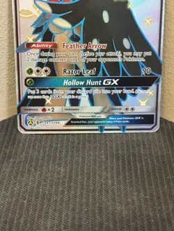 Pokemon TCG Decidueye GX SV47/SV94 Hidden Fates Shiny Vault Shiny Holo Rare MINT - Image 3