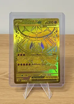 Mega Zygarde EX Gold Hyper Rare 124/088 Pokemon Perfect Order English 2026 - Image 1