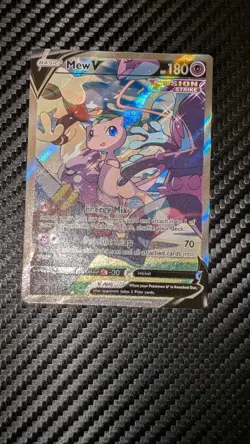Pokemon Fusion Strike Mew V Alternate Art 251/264 Ultra Rare MINT - Image 1