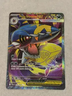 Mega Sharpedo ex - 113/094 - Ultra Rare - Phantasmal Flames - Pokemon - NM/M - Image 2